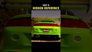 Fast X - Paul Walker Reference You Missed 🚘 #movies #shorts #fastandfurious