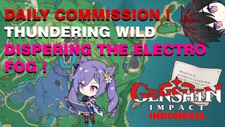 Daily Commission Genshin Impact Thundering Wilds【Vtuber Indonesia】