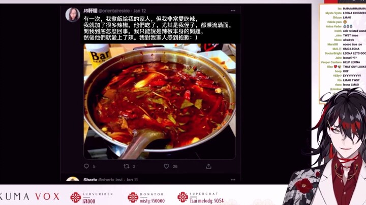 【Vox Akuma│熟切│自用】我的罪过与火锅My Sins and Hot Pot：）【Nijisanji EN】