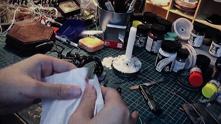 Homemade [China Hundred Ghosts] Model Series: Fang Xianggui This may be the legendary one-punch supe