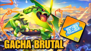 AKHIRNYA DAPET POKEMON UR PERTAMA RAYQUAZA & LANJUT GACHA BRUTAL 90x - POCKET DREAM GAMEPLAY