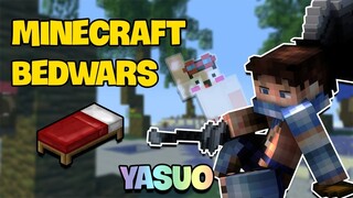 KHANGG LƯỚT GIÓ NHƯ YASUO TRONG MINECRAFT BEDWARS !!! - KHANGG SHOW CAM