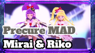 [Precure MMD] Bergoyanglah - Mirai & Riko