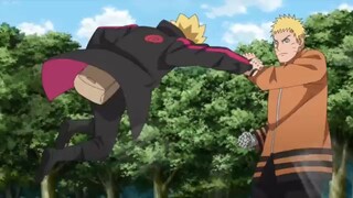 Karma boruto vs Naruto full fight || Boruto episode 196