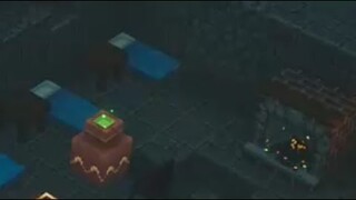 Minecraft Dungeons Frosted Quarters secret room