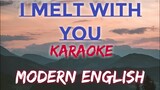 I MELT WITH YOU - MODERN ENGLISH (KARAOKE VERSION)