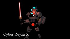 Metal Hero Indonesia Cyber Reyza X ( 3D animasi ) #animasi Indonesia