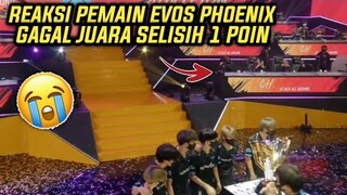 KASIHAN‼️INILAH REAKSI PEMAIN EVOS PHOENIX GAGAL JUARA FFWS SINGAPORE 2022