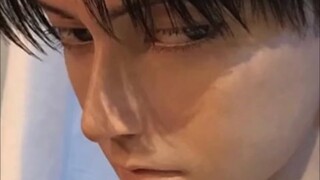 A closer look at the Levi statue