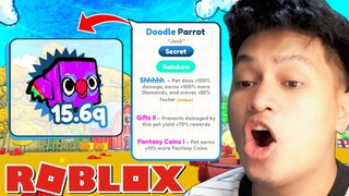 NAKUHA KO AGAD ANG SECRET PET "Doodle Parrot" Pet Simulator X