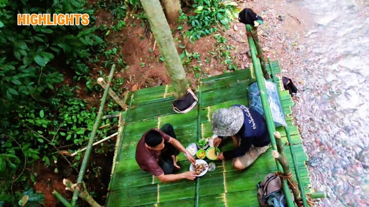 Ep01ส้างที่พักบ่นต้นไม้รี่มลำธาร