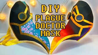 DIY Plague Doctor Mask Plus Template