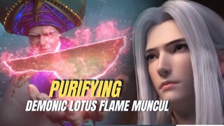 PRAGMEN PETA PURIFYING DEMONIC LOTUS FLAME...!!!