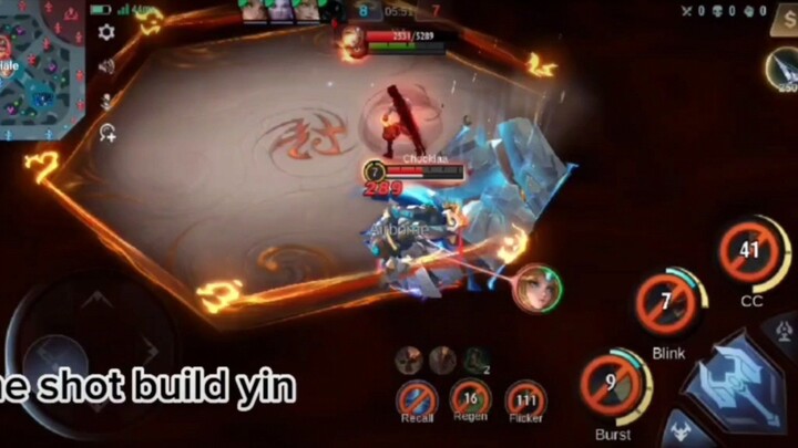 yin one shot build
