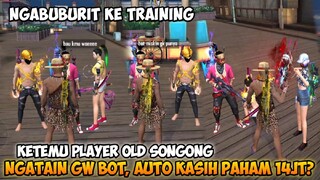 NIATNYA NGABUBURIT 🥲 MALAH KETEMU PLAYER OLD SONGONG NGATAIN BOT! AUTO KASIK PAHAM EMOTE 14 JUTA?😎