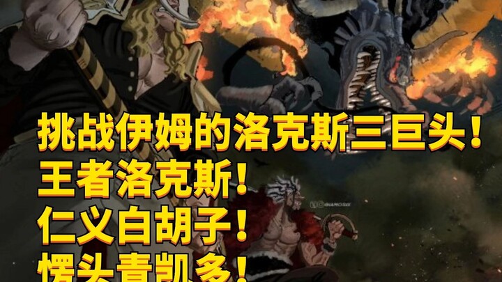 The Rocks trio challenged Im! King Rocks, the righteous Whitebeard, and the inexperienced Kaido! #19