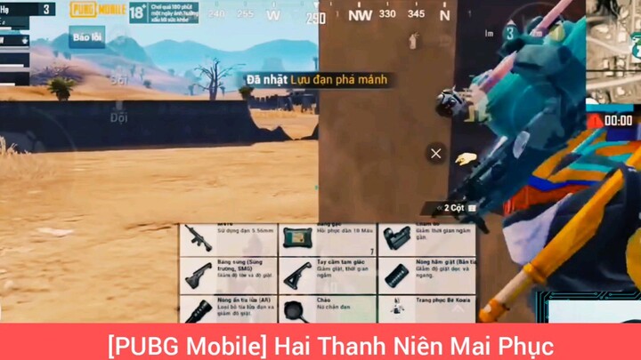 hai thanh niên Mai Phục Game PUBG