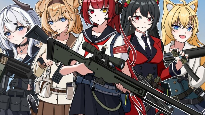 [CS2 handwritten animation] When I learned that the five girls on the other side would definitely wi