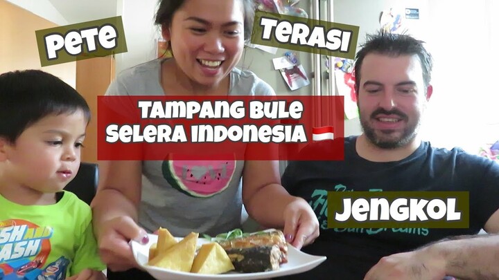 SUAMI BULE UNIK SUKANYA BARANG IMPOR.! PETE, TERASI, JENGKOL.? HAJAAAARRRR 😆