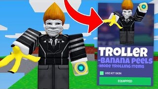 ฉันกลายเป็น TROLLER Kit ใน Roblox BedWars