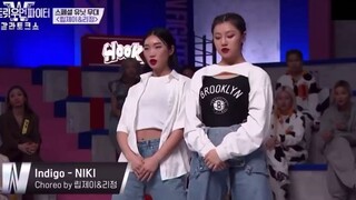 街头女战士Lip J x Leejung共同编舞热单 Indigo