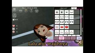 Tutorial cara minum air hujan, sakura school simulator#shorts
