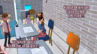 KAYAK DULU!! ADA WARNET DI SAKURA SCHOOL SIMULATOR!! BISA MAEN GAME DISINI!!