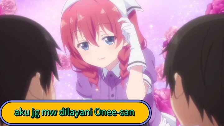 #KompetisiKreasiUnggahan6, cewek ini jadi Maid yang berperan jadi karakter Onee-san