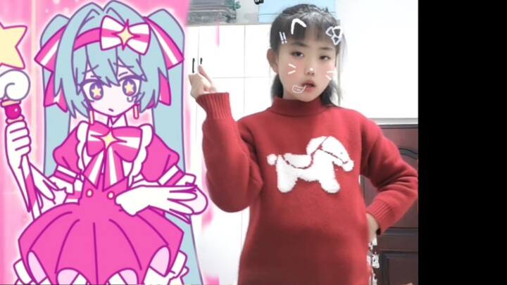 Tarian balik instan oleh siswa SD berusia 11 tahun