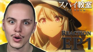 SPY X HAREM?! | Spy Classroom Episode 1 Reaction