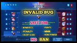 INVALID BUG Full TutoriaL | Safe Points , MMR , Winrates , Credit Score , Penalty