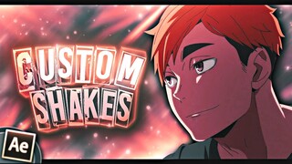 Custom Shakes Tutorial / After Effects AMV Edit