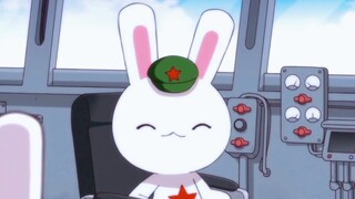 The rabbit who wants to be strong all his life has to overcome obstacles all the way.