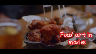 Food art in movies