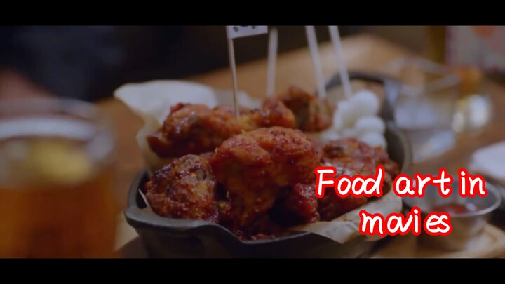 Food art in movies