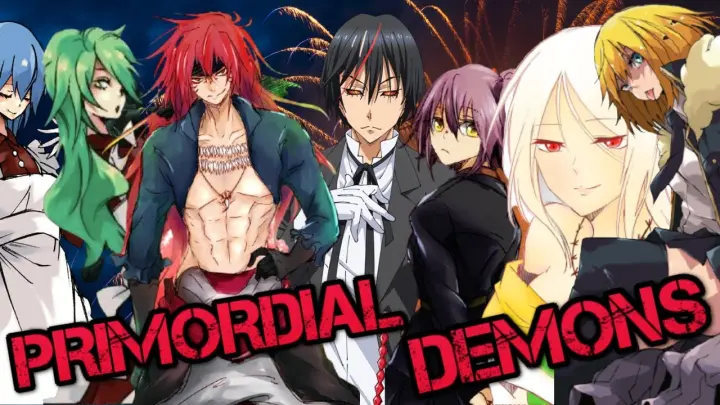 7 PRIMORDIALS EXPLAINED ! THE STRONGEST AND OLDEST DEMONS |THAT TIME I GOT REINCARNATED AS A SLIME