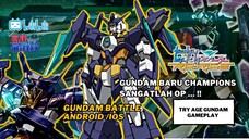 Gundam Terkuat Kujo ,.. ?? Try Age Gundam | Gundam battle CN Gameplay