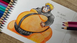 Drawing Naruto Staying in Quarantine too long!! HAHAHA