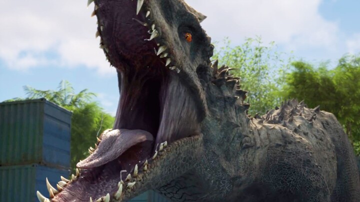 [Cretaceous Camp] Tyrannosaurus, destroying the watchtower in 2 and a half minutes, and lifting the 