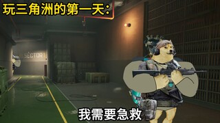 玩三角洲的第一天：玩三角洲的半个月