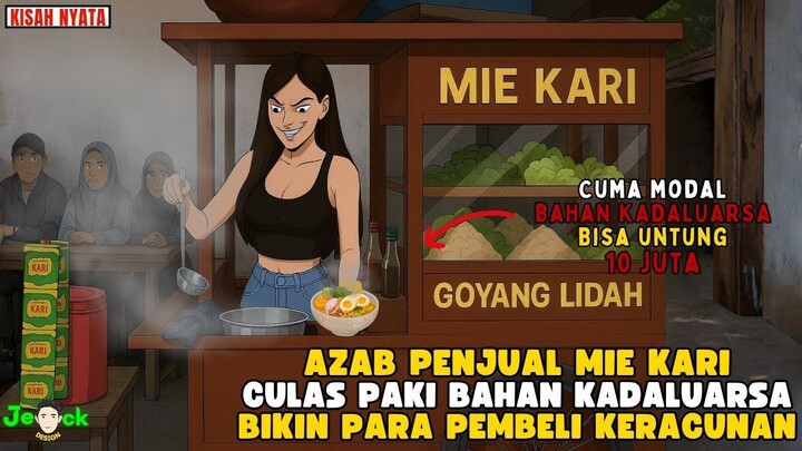 AZAB PENJUAL MIE KARI CULAS PAKAI BAHAN BAHAN KADALUARSA BIKIN PELANGGAN