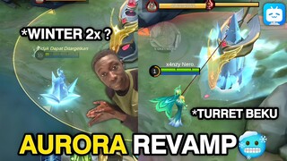 AURORA REVAMP BISA BEKUIN TURRET + WINTER 2X❓🥶