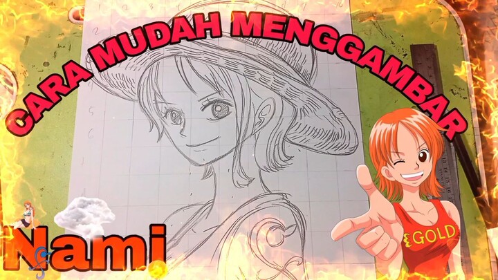 CARA yg sangat lah mudah menggambar nami