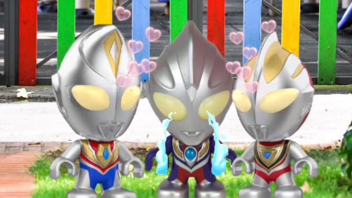 Children's Enlightenment Early Education Toy Video: The Friendship between the Mini Ultraman Edition