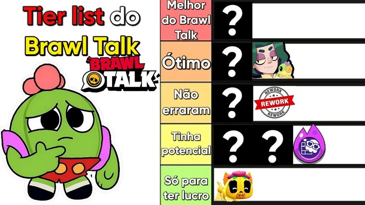 RANQUEANDO TUDO QUE SAIU NO BRAWL TALK!! O MELHOR DO ANO!